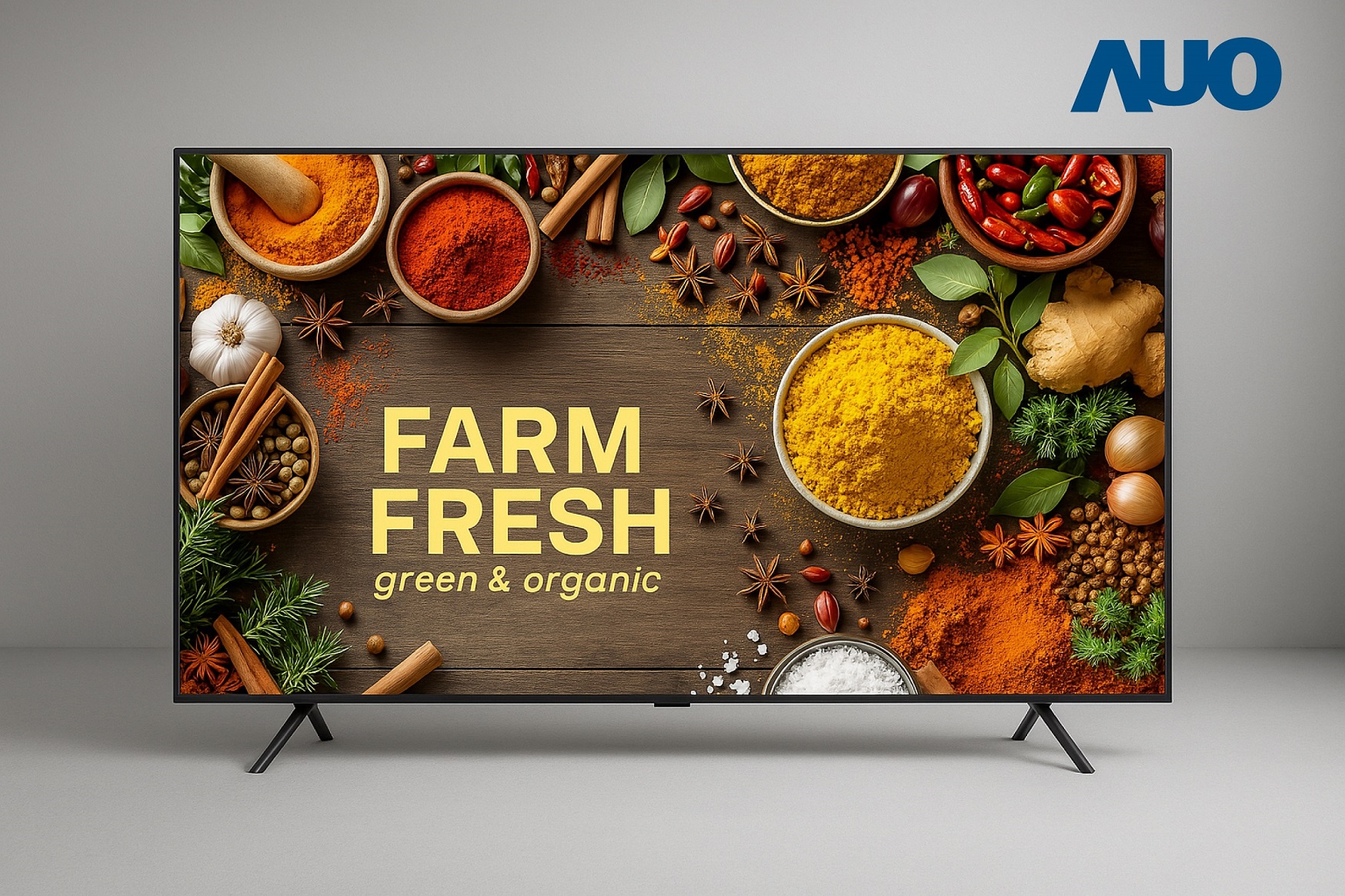 友達研發全球首台大尺寸高解析度節能、廣色域的65吋8K FSC色序型顯示器，採用新型液晶材料，融合超高頻刷新率、主動式RGB LED背光技術和AI優化的色分離演算法，實現低色分離和卓越的色域表現