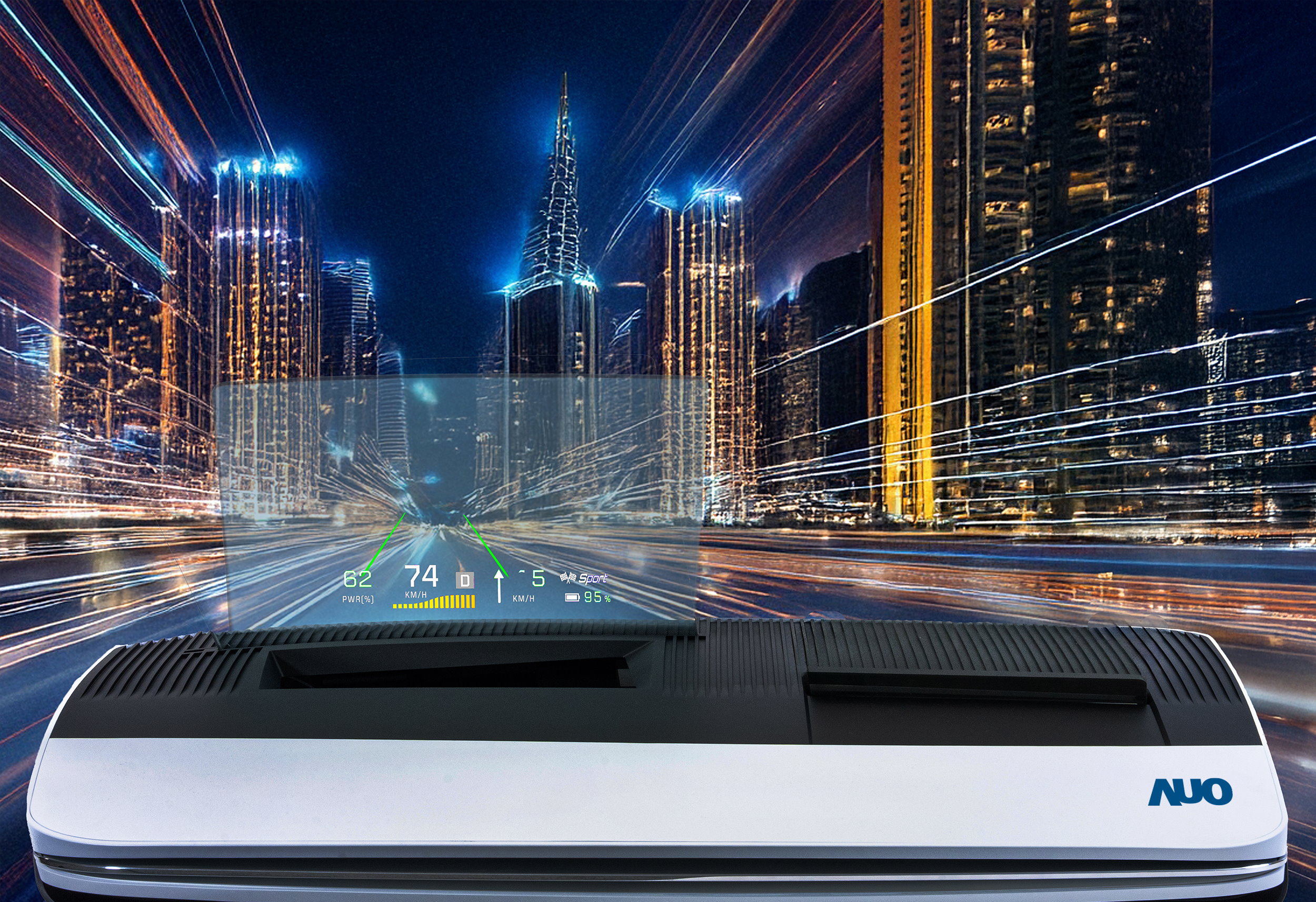 YY易游m6米乐推出13吋Micro LED抬头显示器，提供高入眼亮度、高色彩饱和度的显示质量，在阳光下或黑暗中都清晰可见，并利用Micro LED模块体积小的优势，解决车用空间有限的痛点