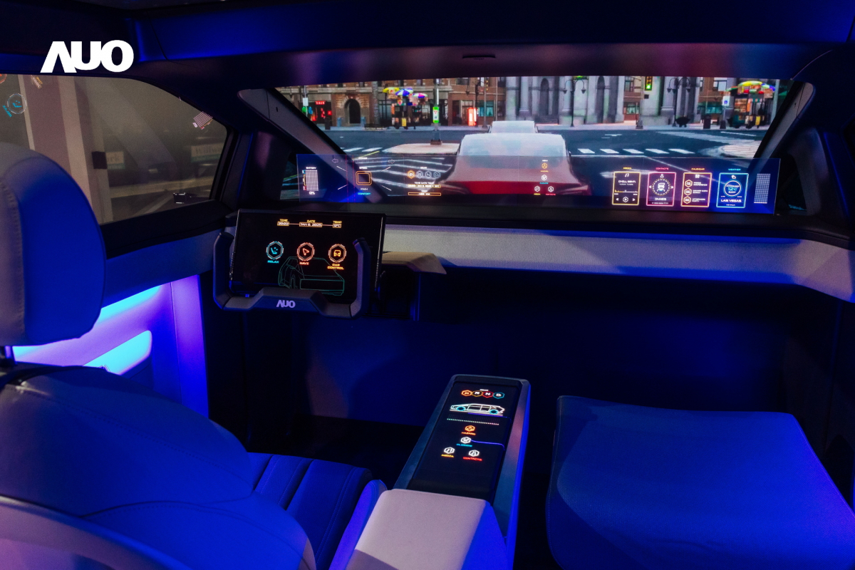 「友達智慧座艙2025」以使用者體驗為核心，運用Micro LED顯示科技為基礎搭配AI創新應用，打造沉浸、互動的座艙體驗，獲得台灣精品銀質獎