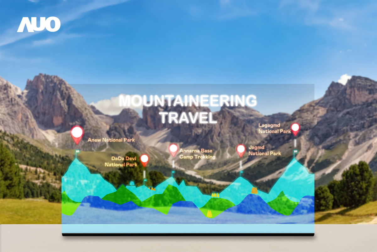 友達「177吋高透明度Micro LED顯示器」獲得台灣精品銀質獎，打破視野與空間的限制，適合應用於智慧零售、文物展示、創新廣告與智慧移動等場域